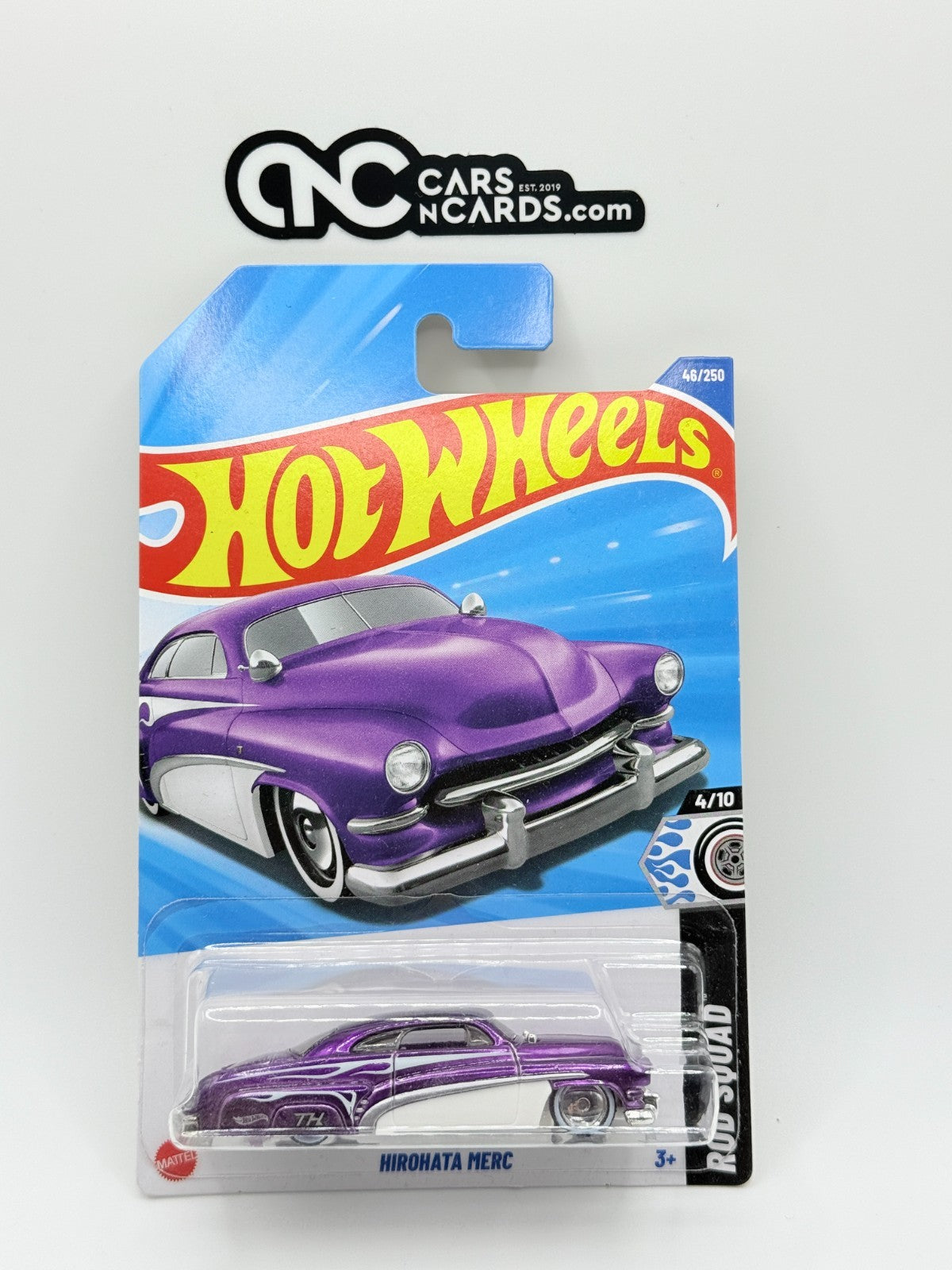 2025 Hot Wheels Rod Squad 4/10 Hirohata Merc Super Treasure Hunt With Protector