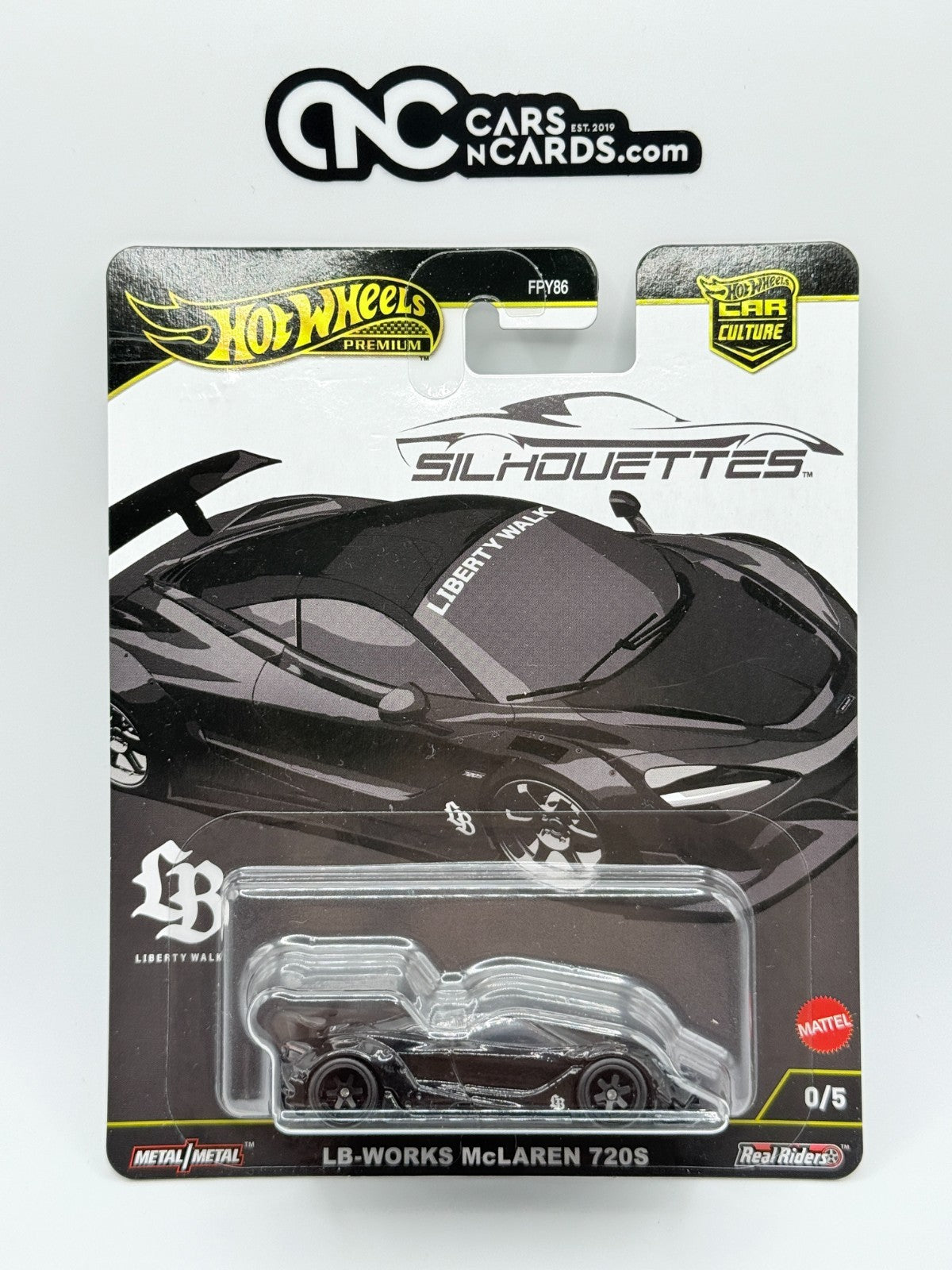 2025 Hot Wheels Premium Silhouettes LB-Works McLaren 720S Chase With Protector