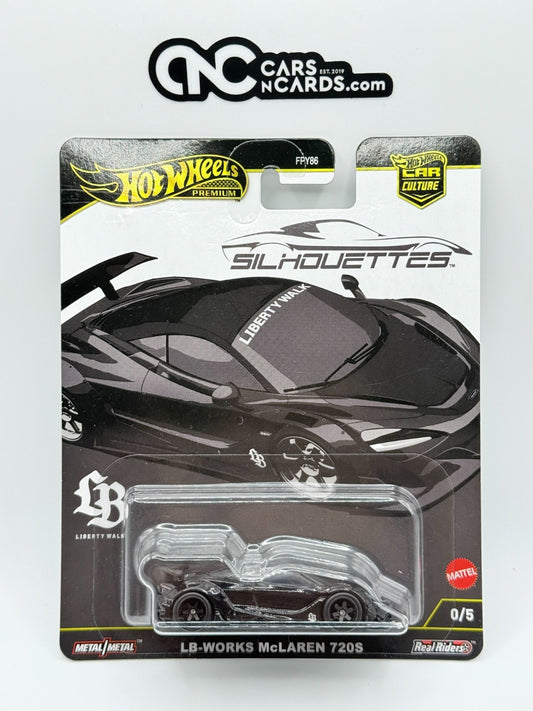 2025 Hot Wheels Premium Silhouettes LB-Works McLaren 720S Chase With Protector