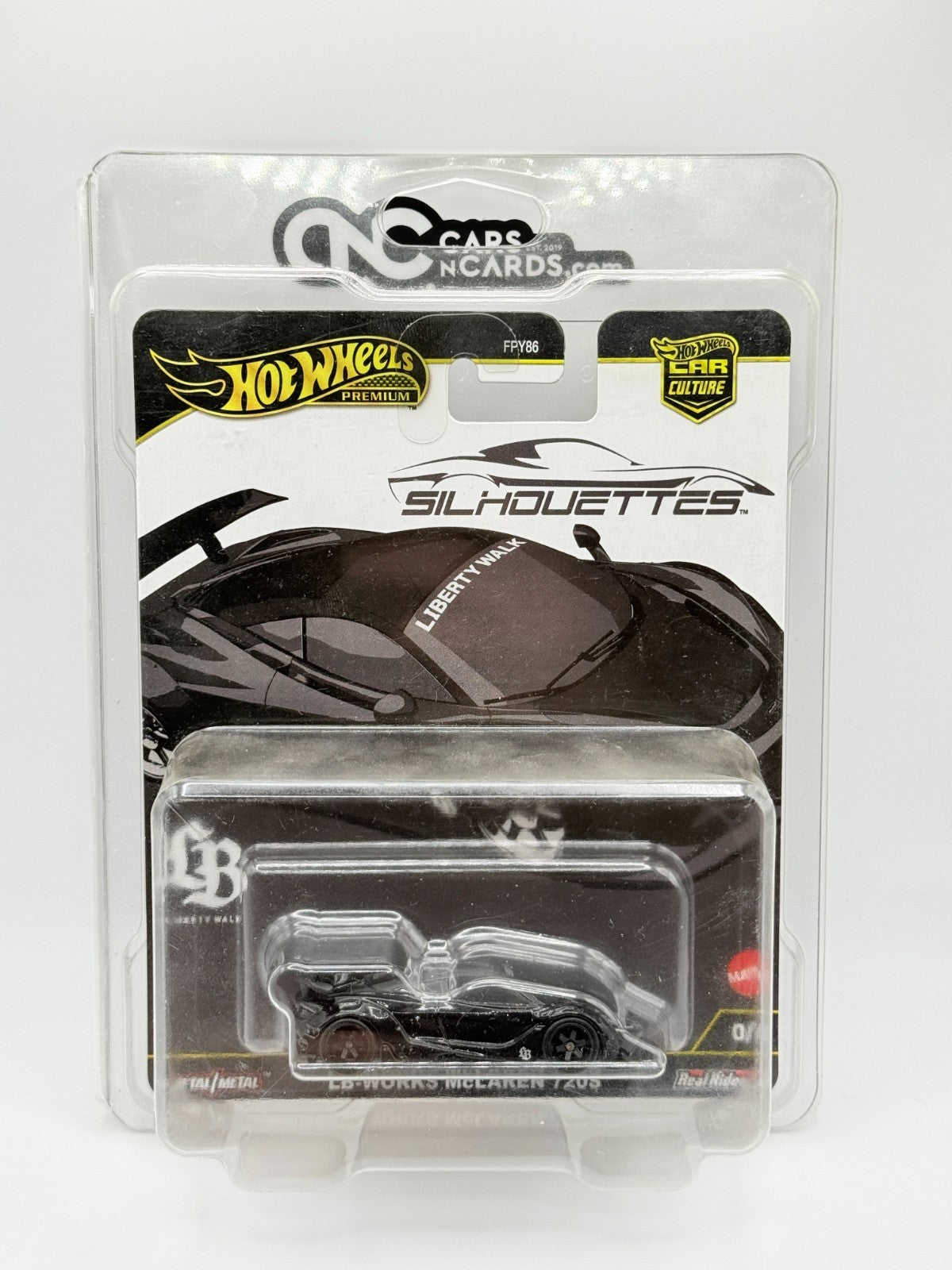 2025 Hot Wheels Premium Silhouettes LB-Works McLaren 720S Chase With Protector