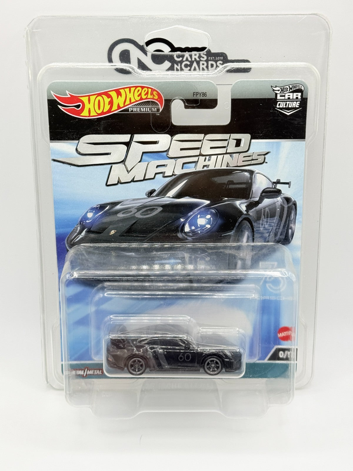 2023 Hot Wheels Premium Speed Machines Porsche 911 GT3 Chase With Protector