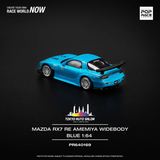 POPRACE Tokyo Auto Salon Kuala Lumpur 2024 Exclusive Mazda RX7 Widebody Open Box