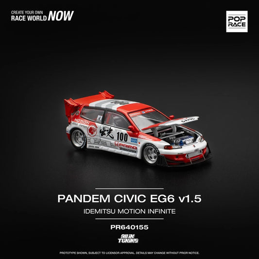 POPRACE PR640155 Pandem Civic EG6 Sealed Damaged Box