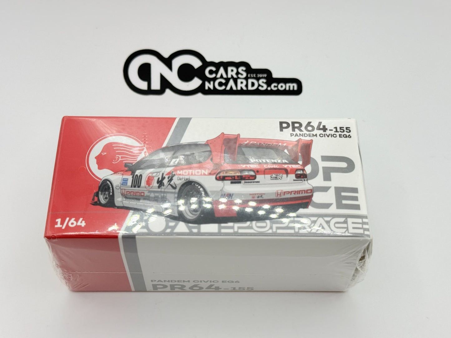 POPRACE PR640155 Pandem Civic EG6 Sealed Damaged Box