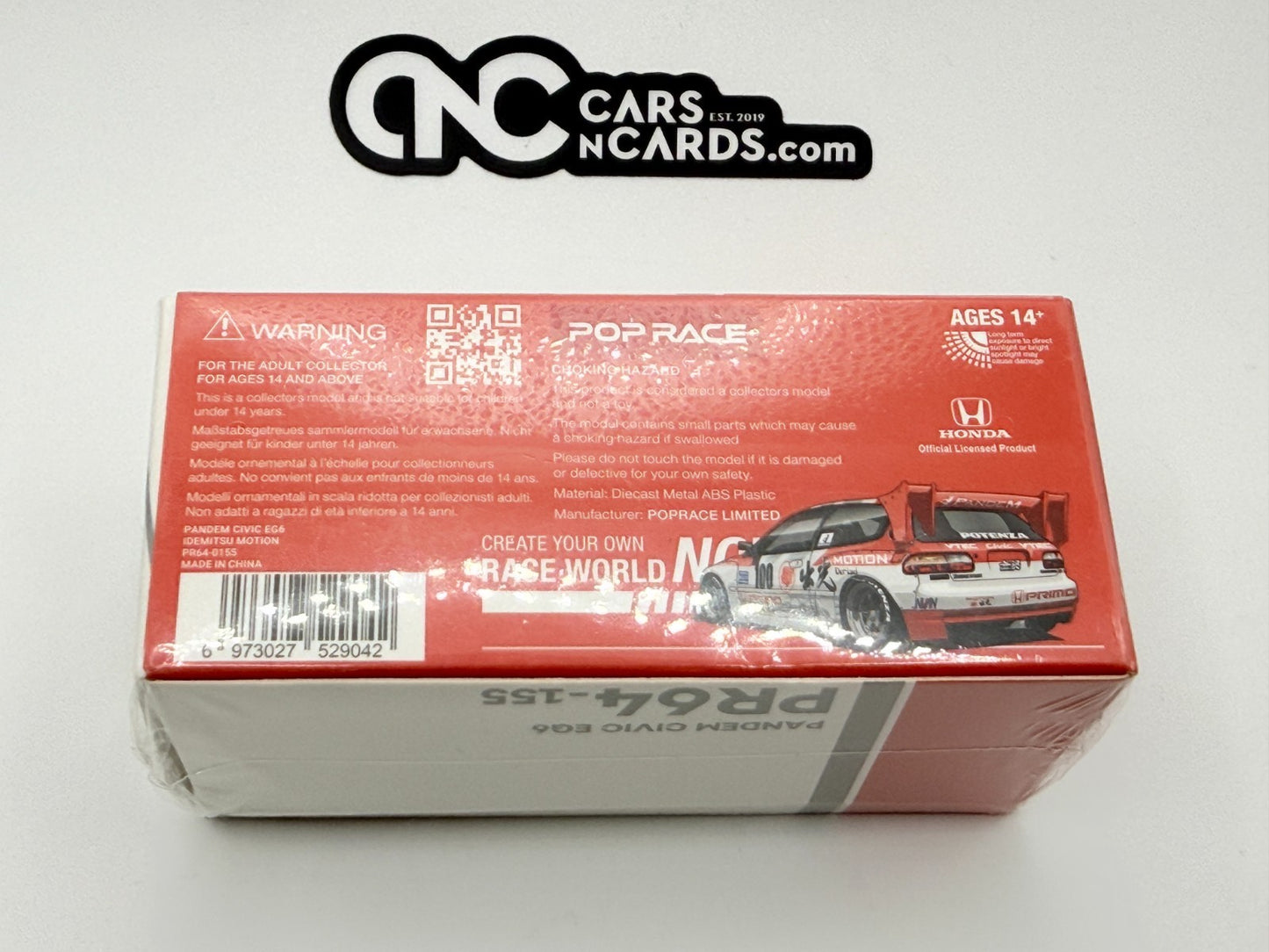 POPRACE PR640155 Pandem Civic EG6 Sealed Damaged Box