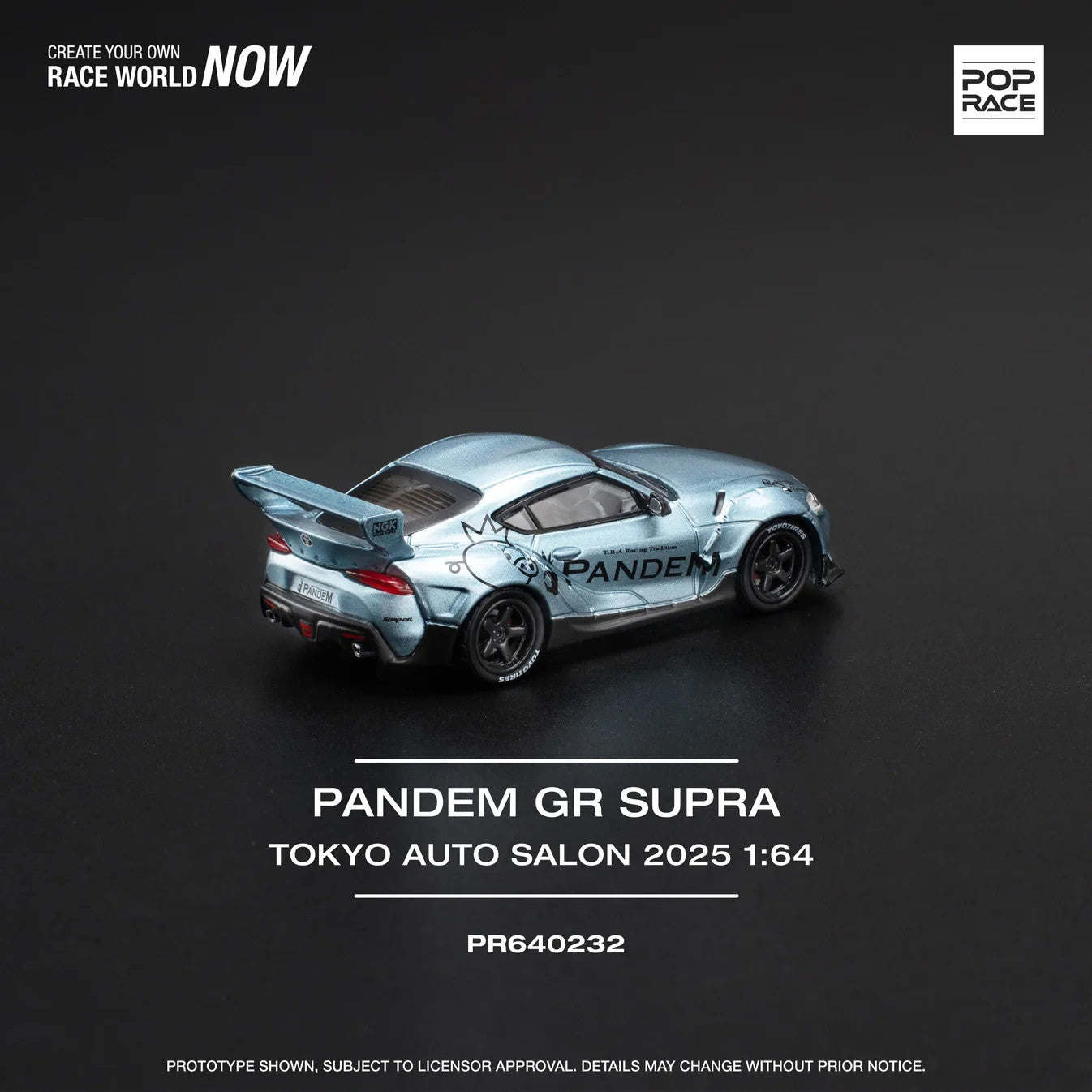 POPRACE Tokyo Auto Salon 2025 PR640232 Pandem GR Supra Sealed Box