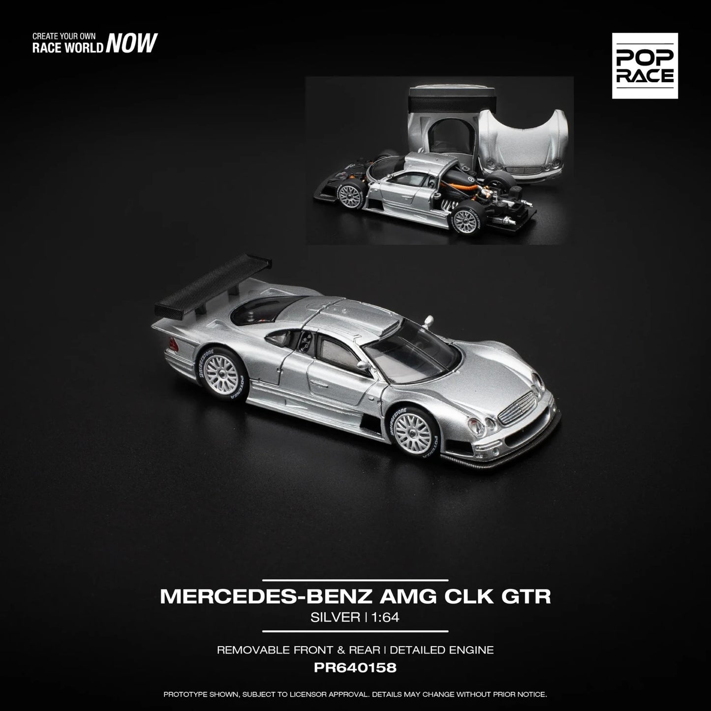POPRACE PR640158 CLK-GTR Open Damaged Box