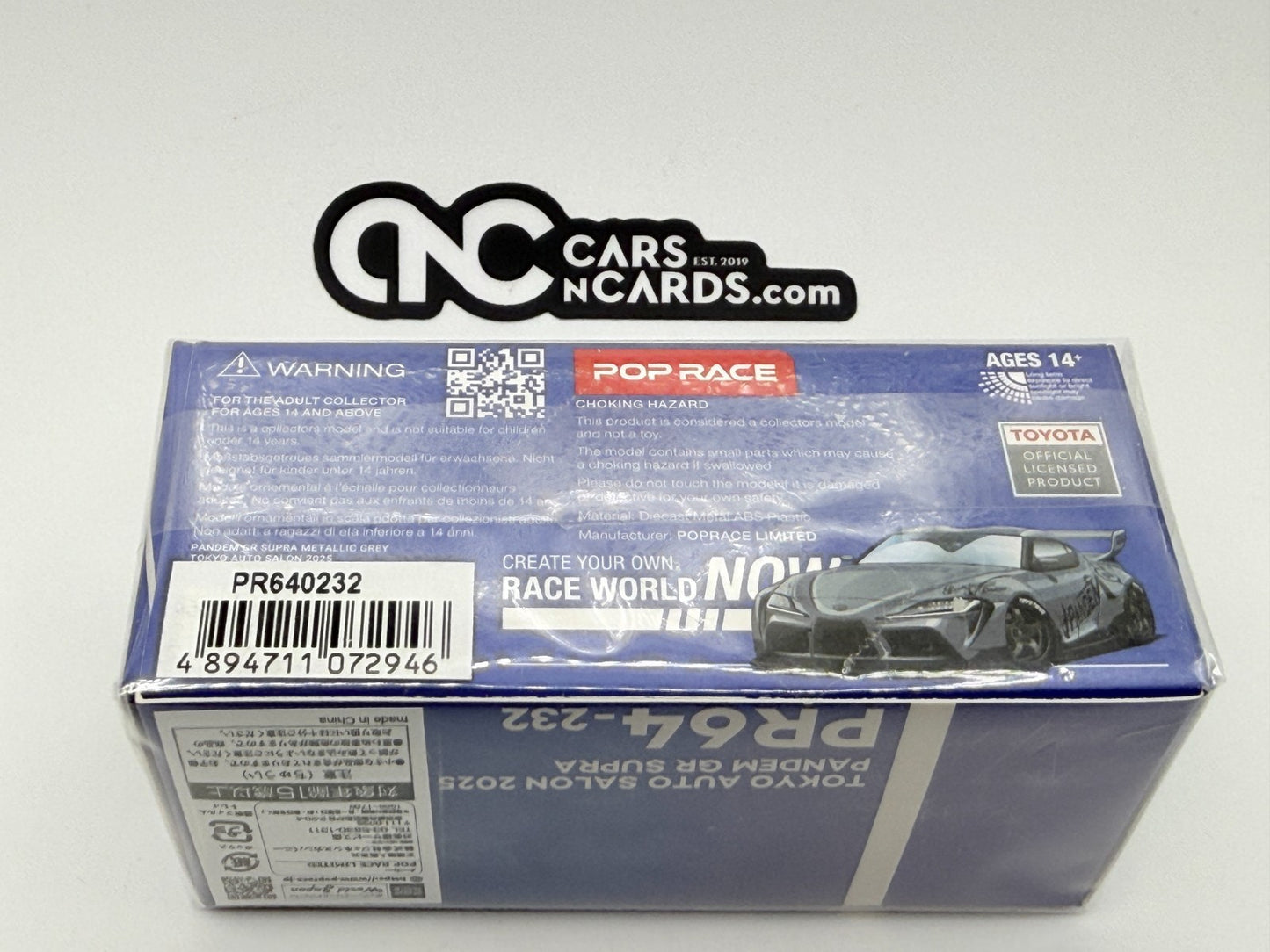 POPRACE Tokyo Auto Salon 2025 PR640232 Pandem GR Supra Sealed Box