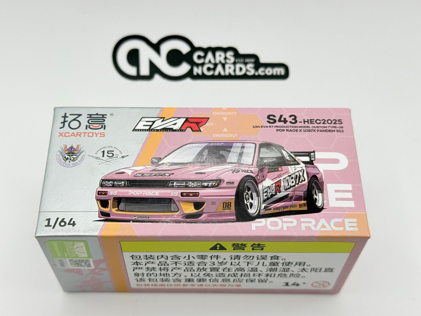 POPRACE S43-HEC2025 POP RACE X 1087X EVA R Pandem S13 Open Box