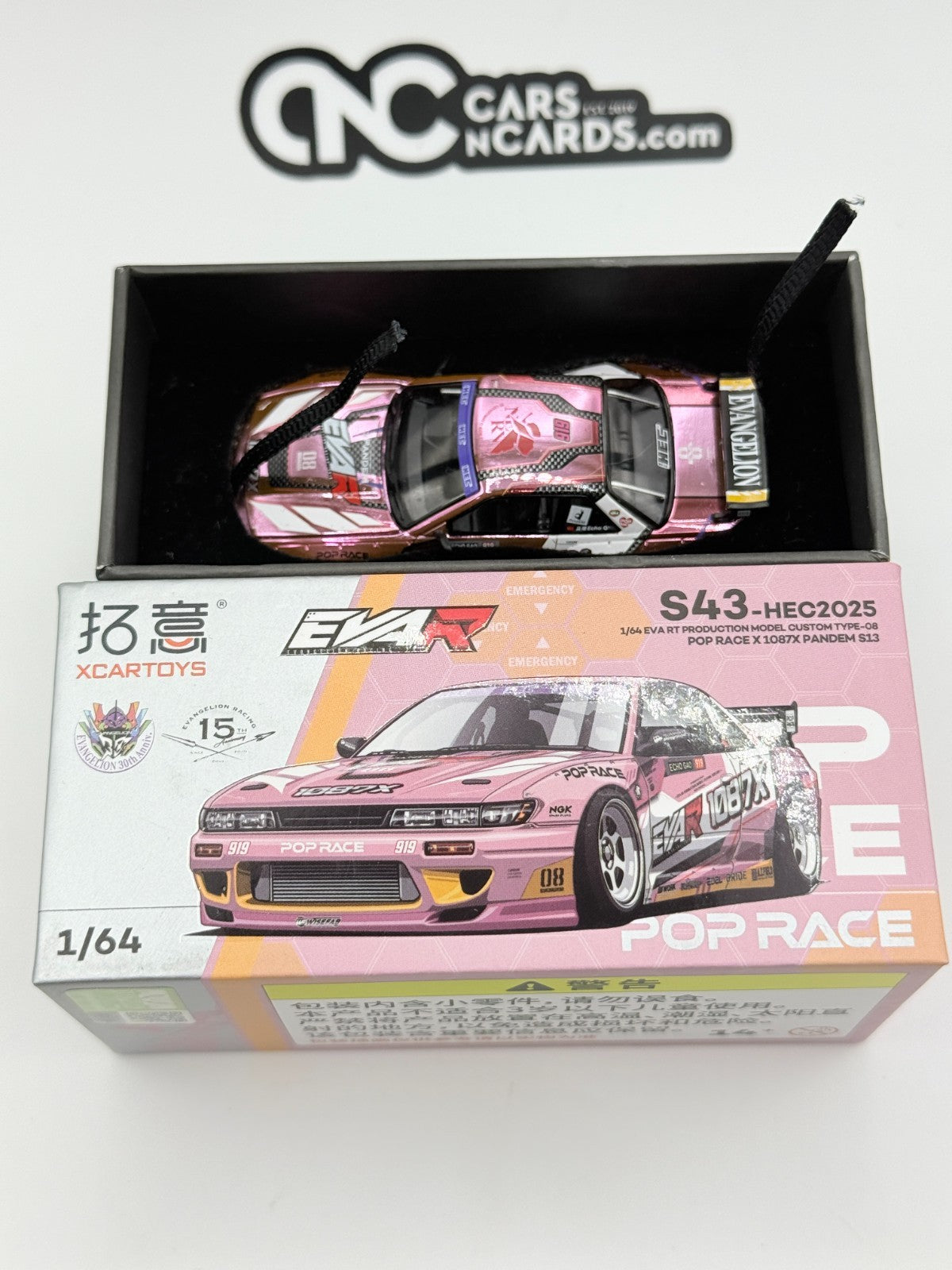 POPRACE S43-HEC2025 POP RACE X 1087X EVA R Pandem S13 Open Box