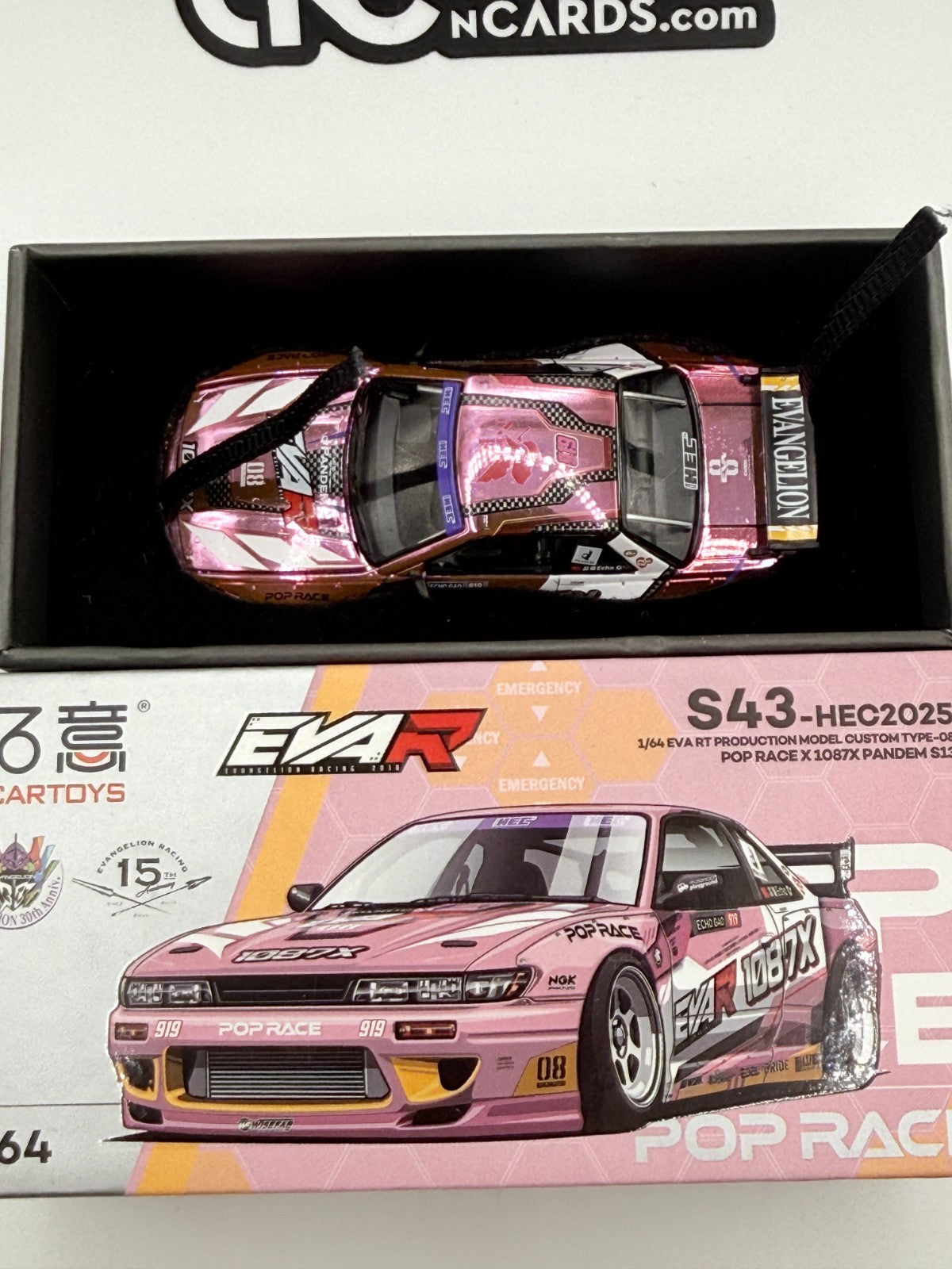 POPRACE S43-HEC2025 POP RACE X 1087X EVA R Pandem S13 Open Box