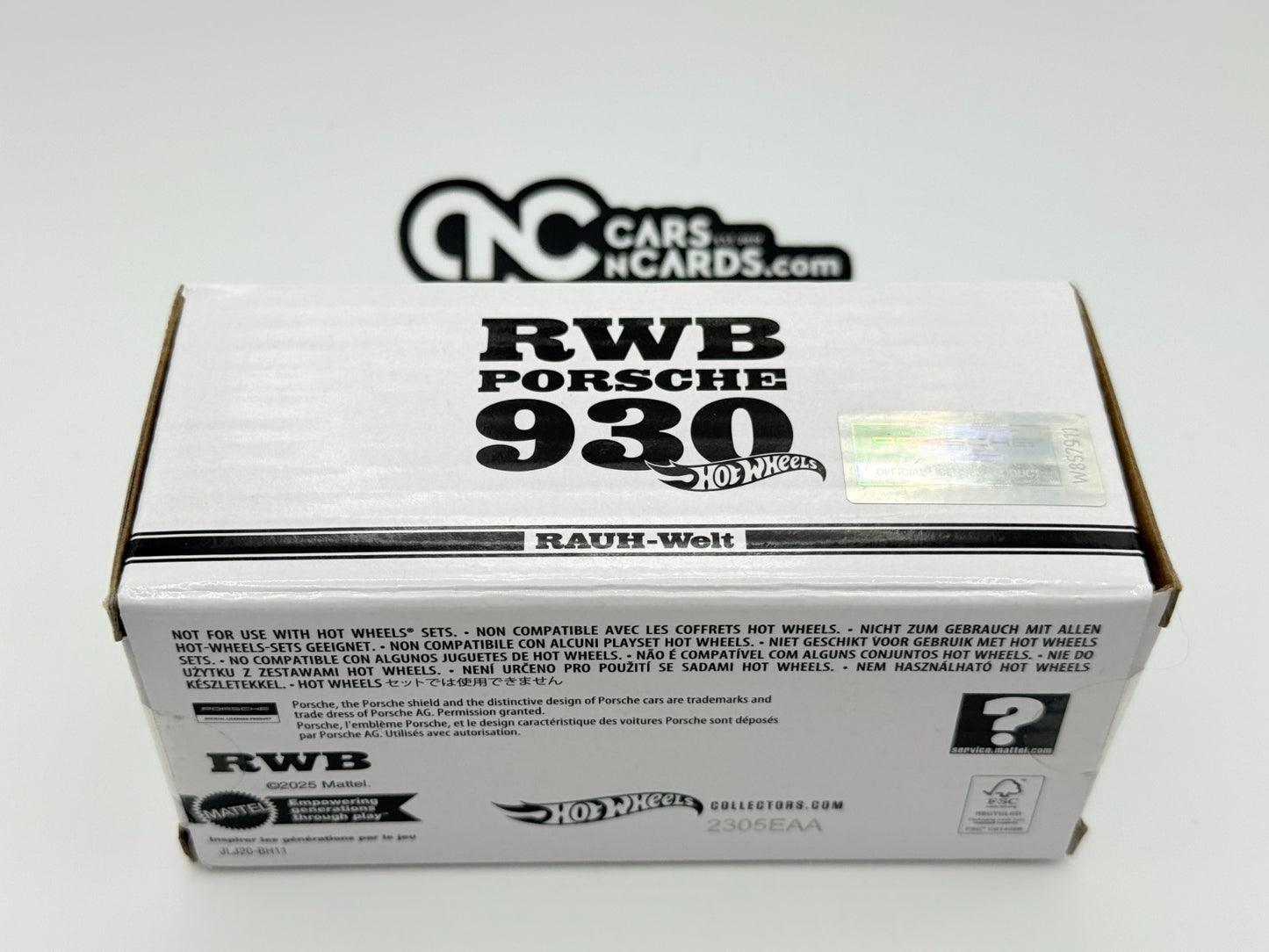 2025 Hot Wheels RLC Sealed Porsche RWB 930 Teal Sealed in Box