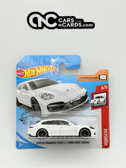 2020 Hot Wheels Porsche 3/5 Porsche Panamera Turbo S Short Card (Soft Corners)