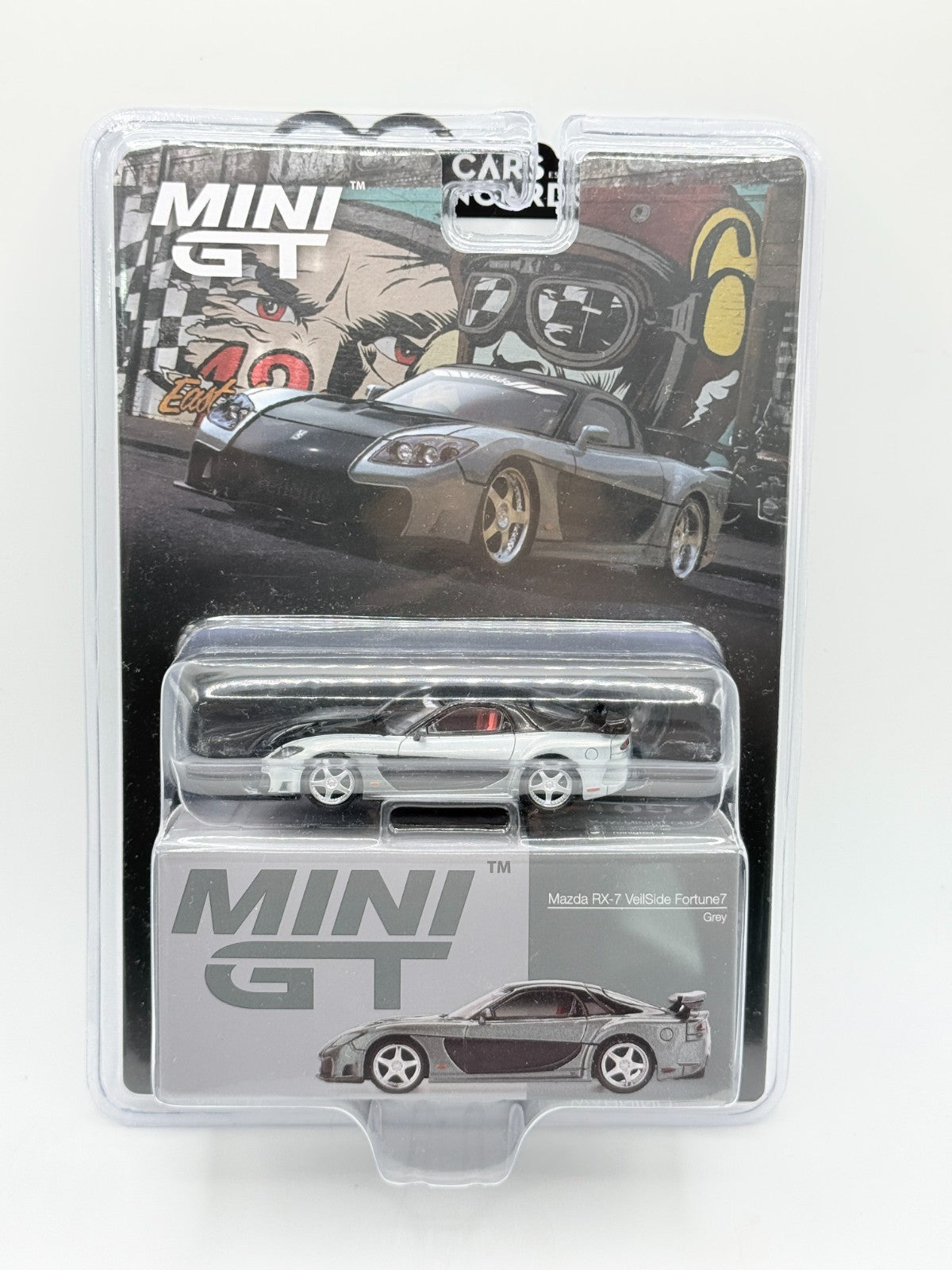 Mini GT 1:64 Mazda RX-7 VeilSide Fortune7 Grey