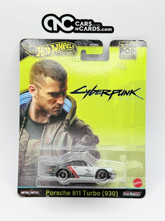 Hot Wheels Premium Pop Culture Cyberpunk Porsche 911 Turbo (930)