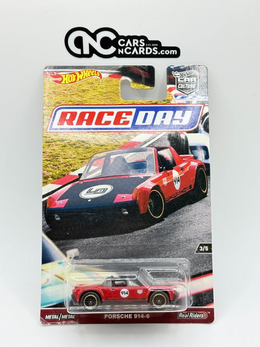 2016 Hot Wheels Premium Race Day 3/5 Porsche 914-6 (Soft Corners)
