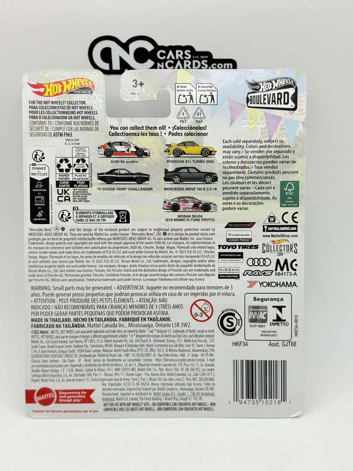 2023 Hot Wheels Premium Boulevard #82 Porsche 911 Turbo (930)