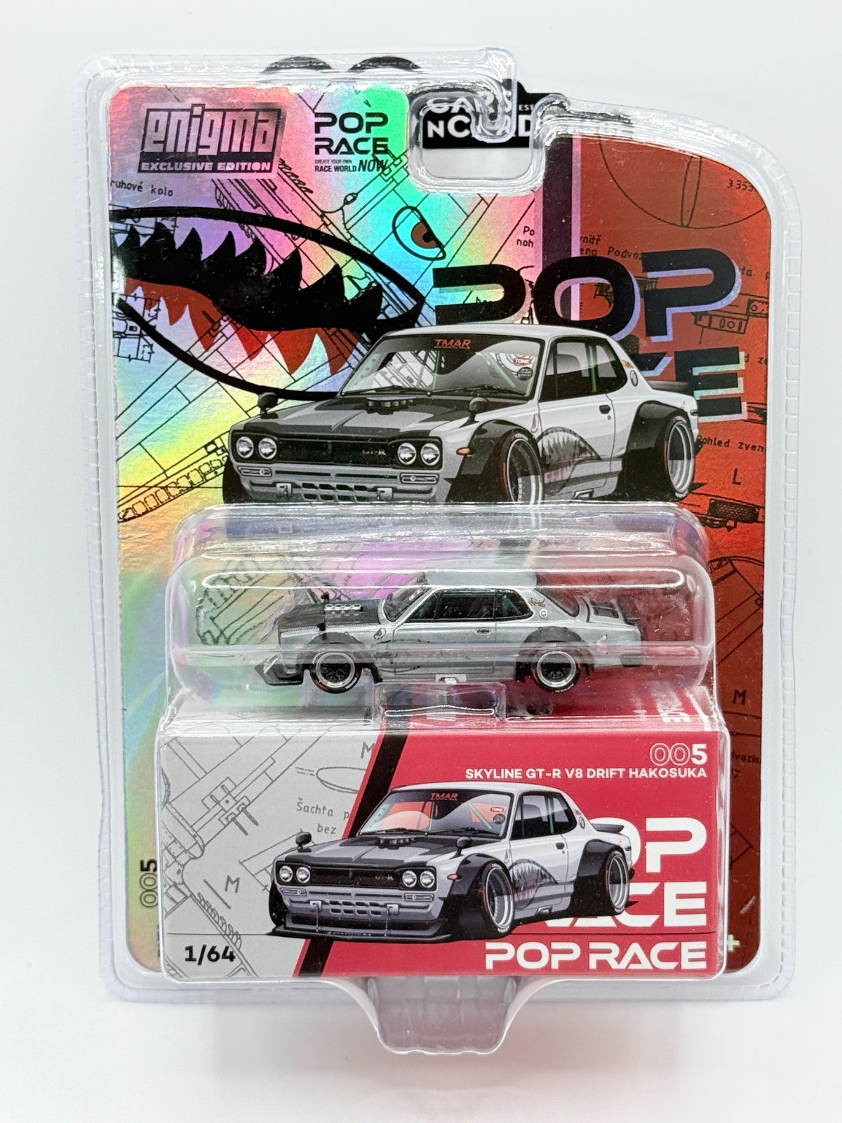 POPRACE 1:64 Skyline GT-R V8 Drift Hakosuka (enigma) PRE005 CHASE