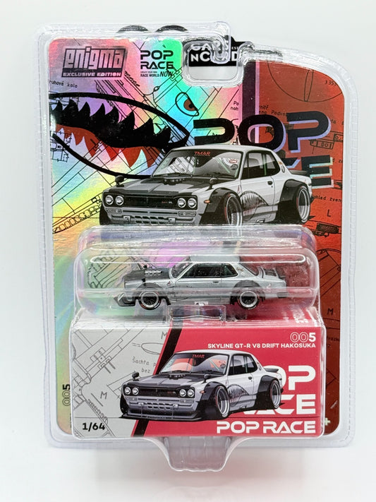 POPRACE 1:64 Skyline GT-R V8 Drift Hakosuka (enigma) PRE005 CHASE