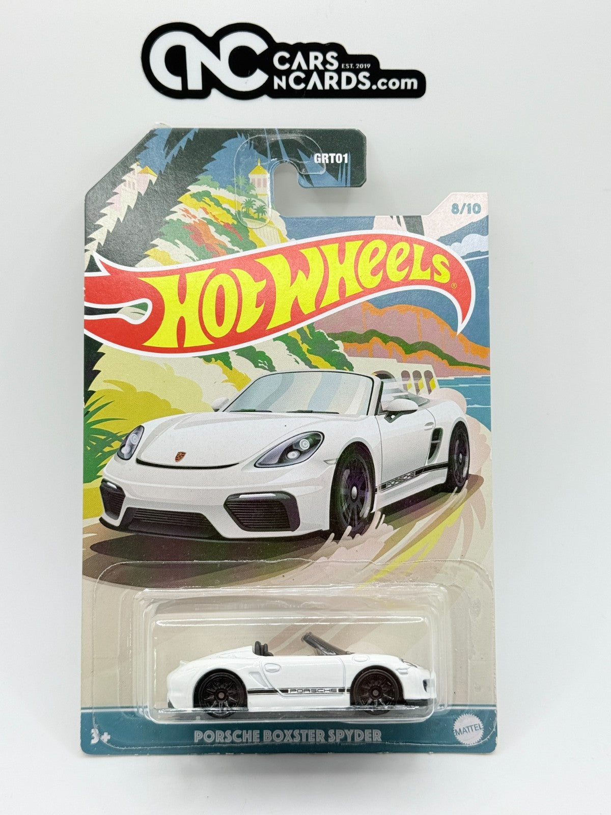 2021 Hot Wheels Convertibles Series 8/10 Porsche Boxster Spyder