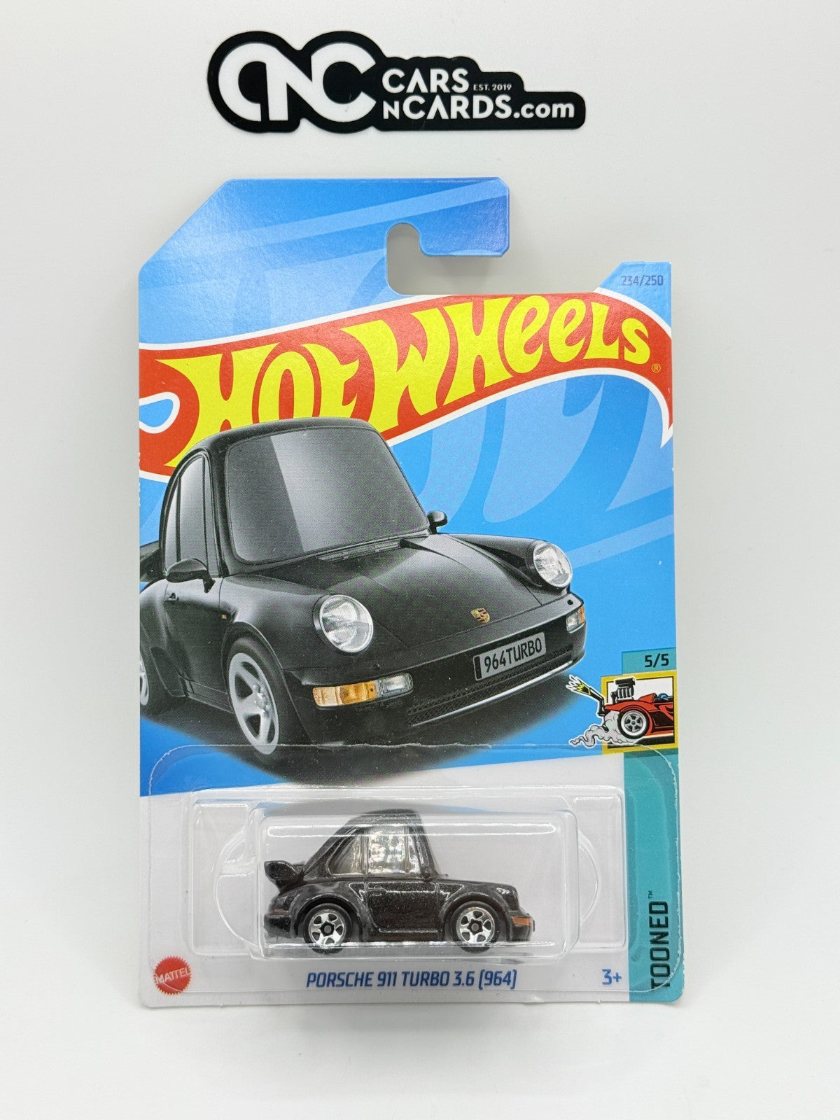 2023 Hot Wheels Tooned 5/5 Porsche 911 Turbo 3.6 (964)