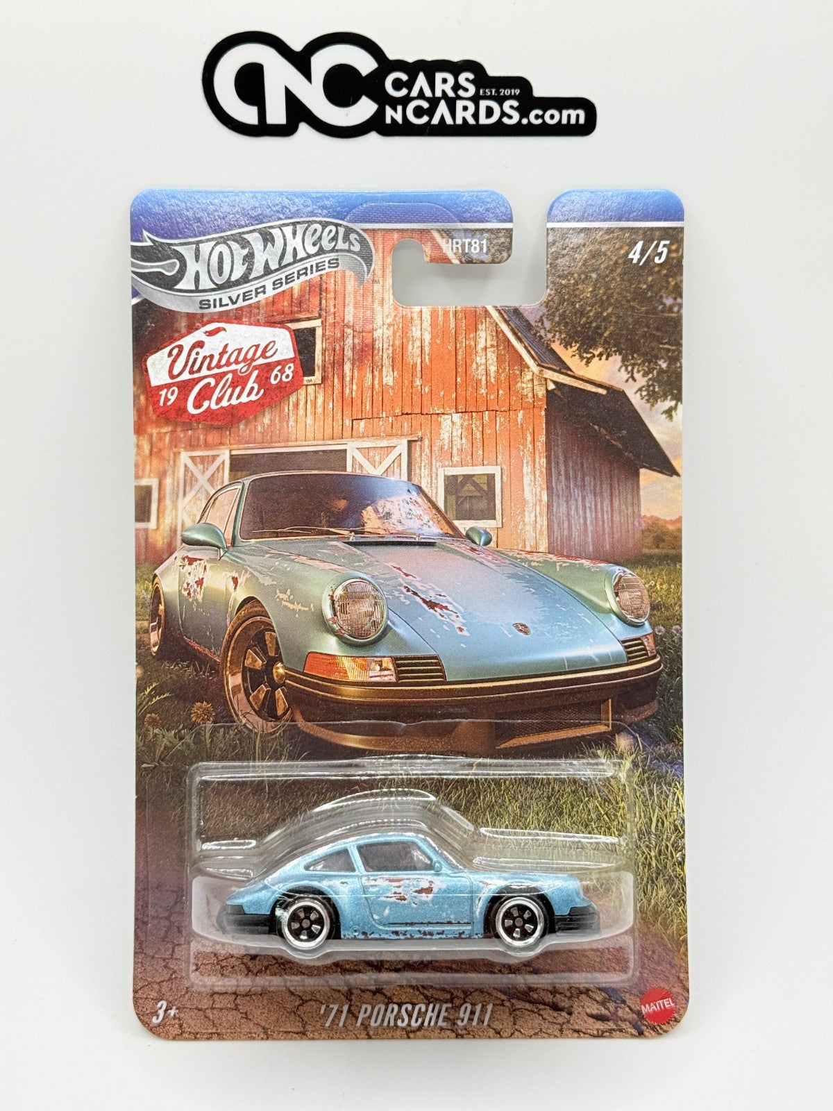 2026 Hot Wheels Vintage Club Series 4/5 '71 Porsche 911