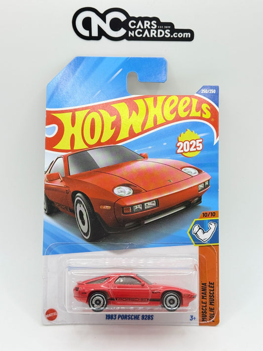 2025 Hot Wheels Muscle Mania 10/10 1983 Porsche 928S Red