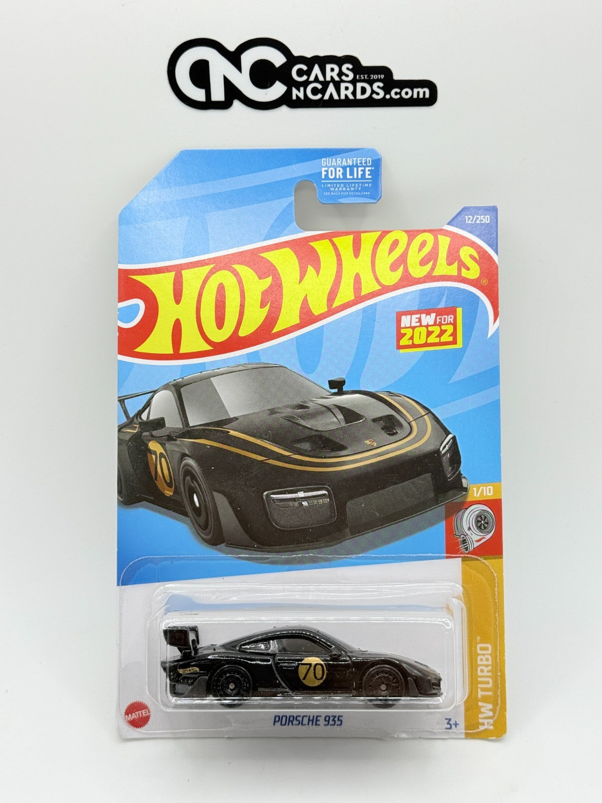 2022 Hot Wheels HW Turbo 1/10 Porsche 935 Black