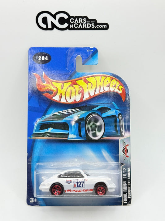 2003 Hot Wheels Final Run 10/12 Porsche 911 Carrera (Soft Corners)