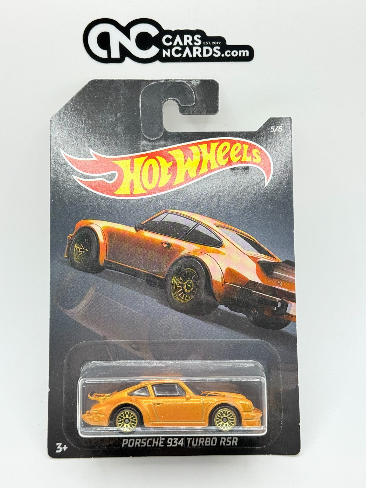 2020 Hot Wheels Exotics Series 5/6 Porsche 934 Turbo RSR Orange
