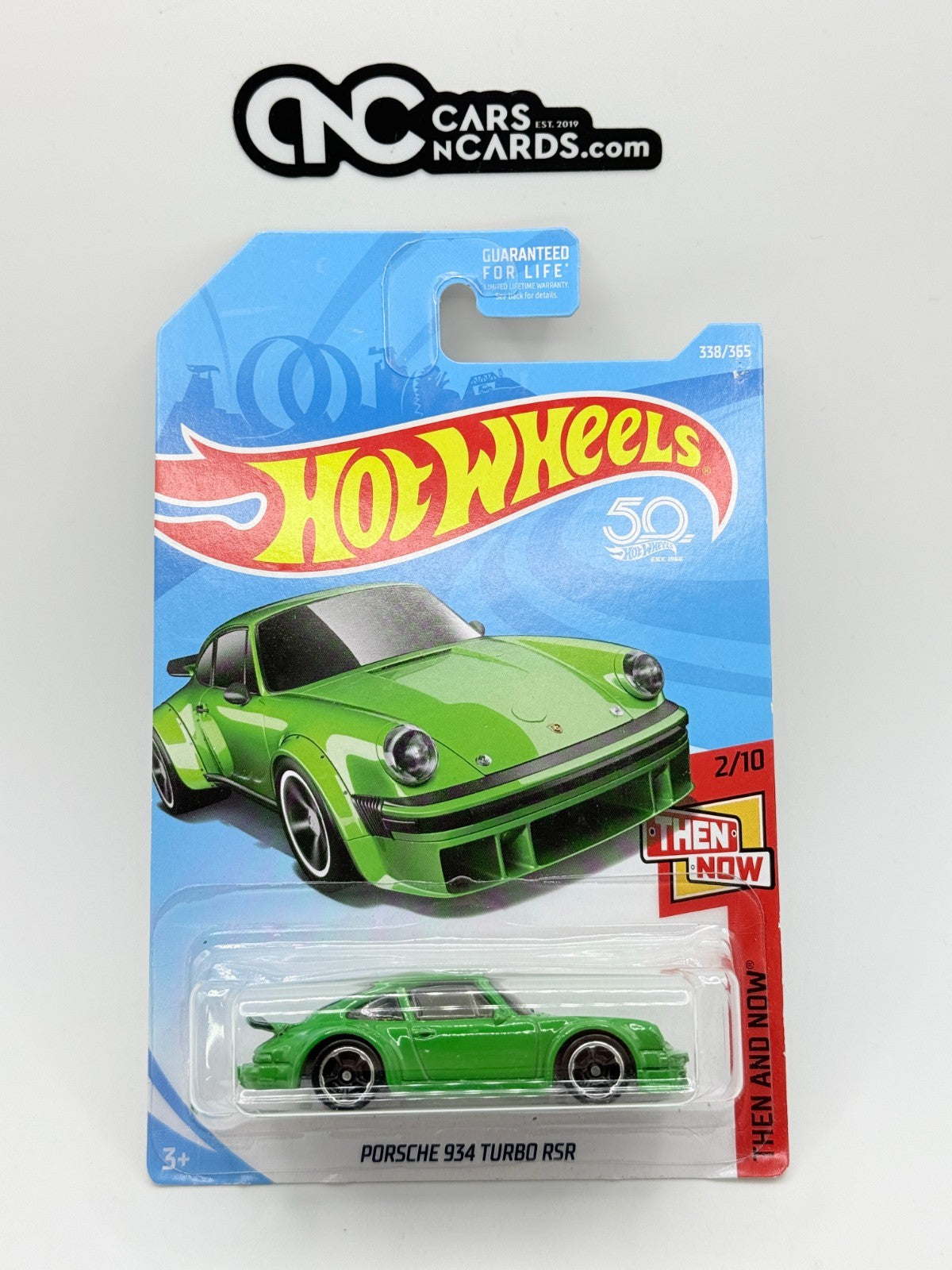 2018 Hot Wheels Then and Now 2/10 Porsche 934 Turbo RSR Green