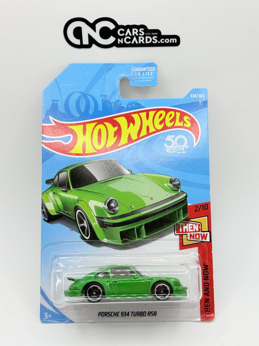 2018 Hot Wheels Then and Now 2/10 Porsche 934 Turbo RSR Green
