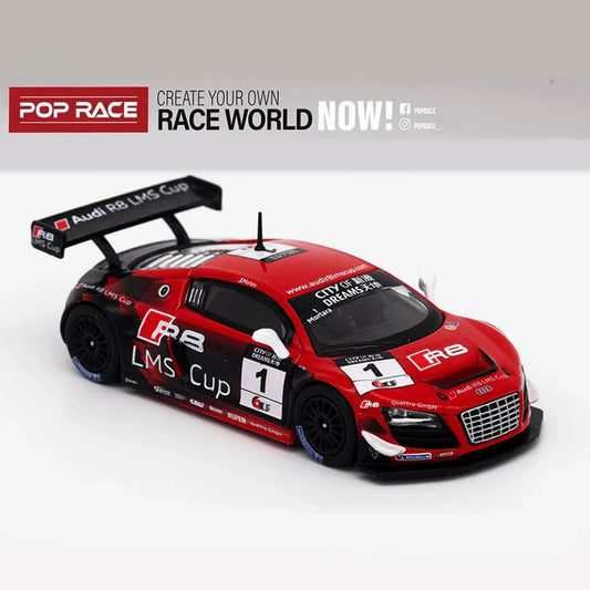 POPRACE 1:64 Audi R8 LMS No.1 Macau GT Cup 2013 E. Mortara PR64-R8UL-13MGC01