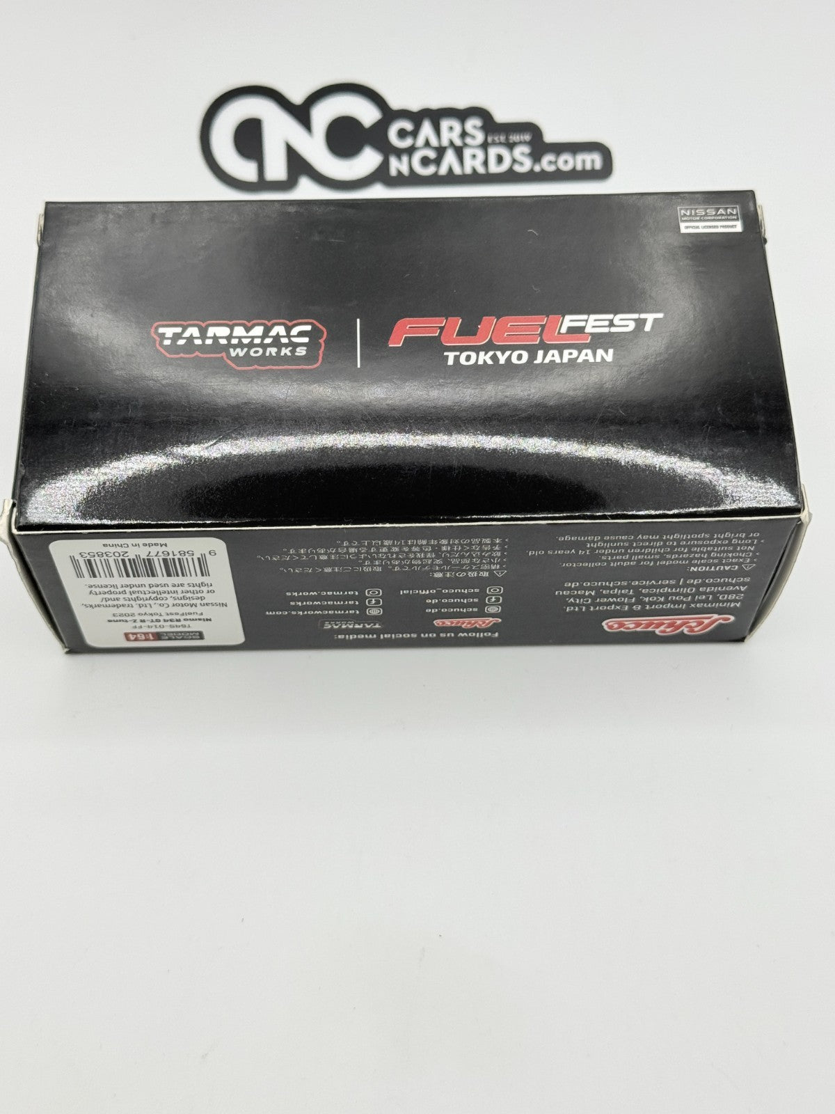 Tarmac Works 1:64 Nismo R34 Skyline GT-R Z-tune FuelFest Tokyo 2023 Blue