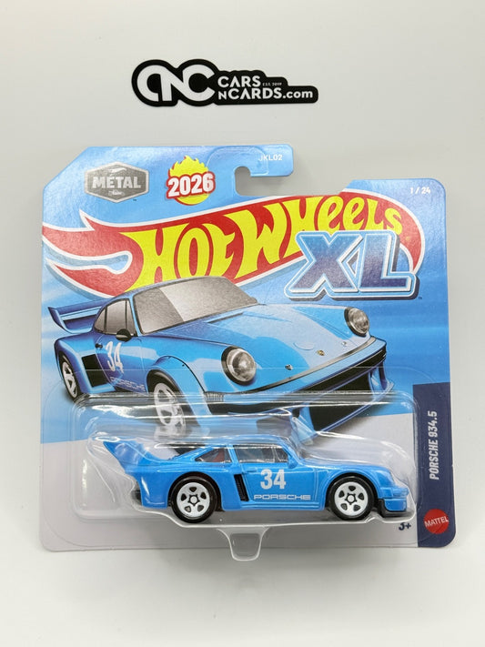 2026 Hot Wheels XL Porsche 934.5 Blue