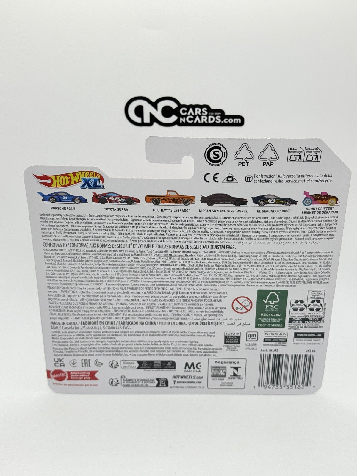 2026 Hot Wheels XL Toyota Supra