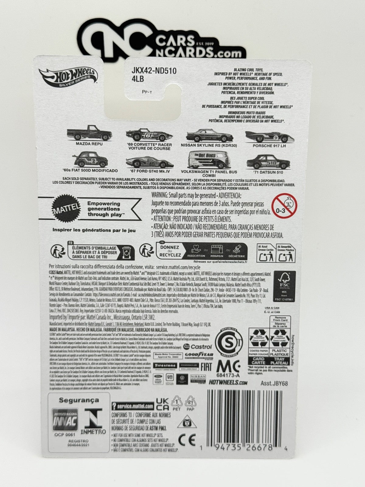 2026 Hot Wheels The Hot Ones 3/8 Nissan Skyline RS (KDR30)