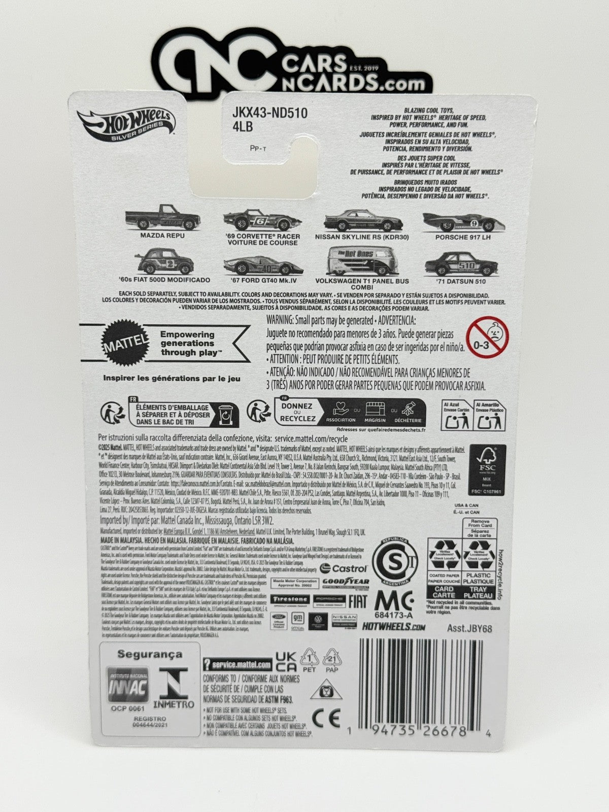 2026 Hot Wheels The Hot Ones 4/8 Porsche 917 LH