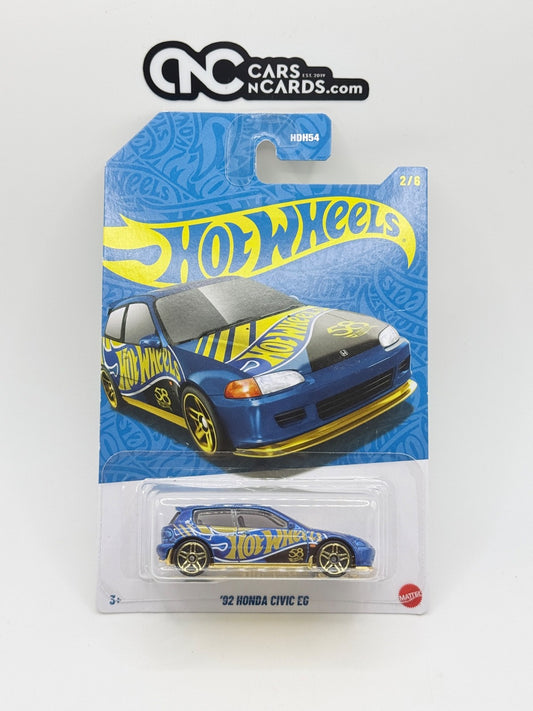 2026 Hot Wheels Pearl & Chrome 2/6 '92 Honda Civic EG