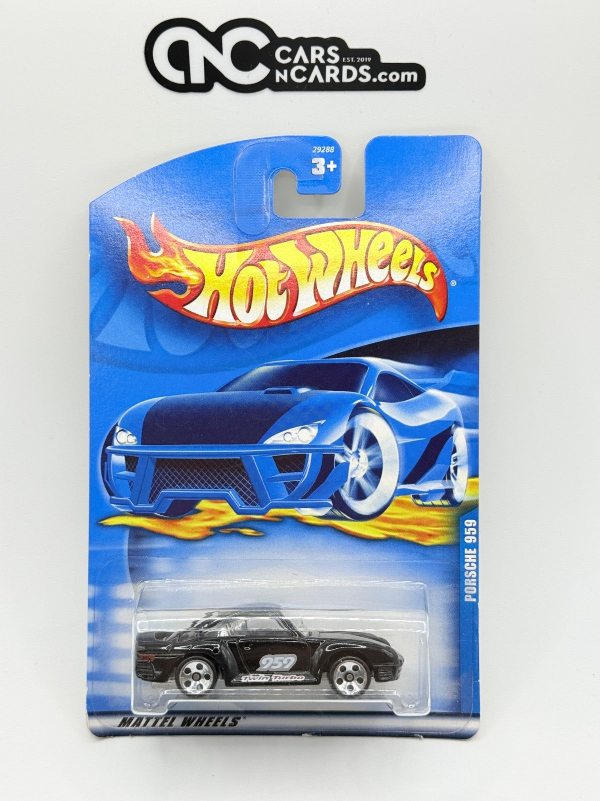 2000 Hot Wheels Porsche 959 Black (Soft Corners)