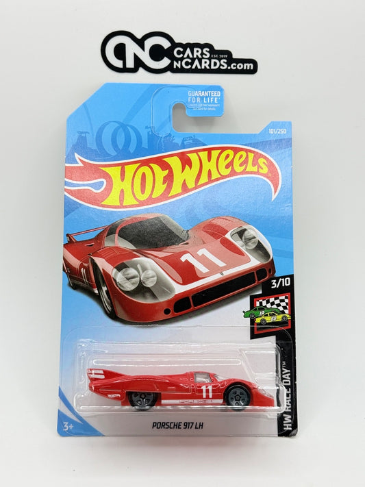 2019 Hot Wheels Porsche 3/10 Porsche 917 LH Red (Soft Corners)