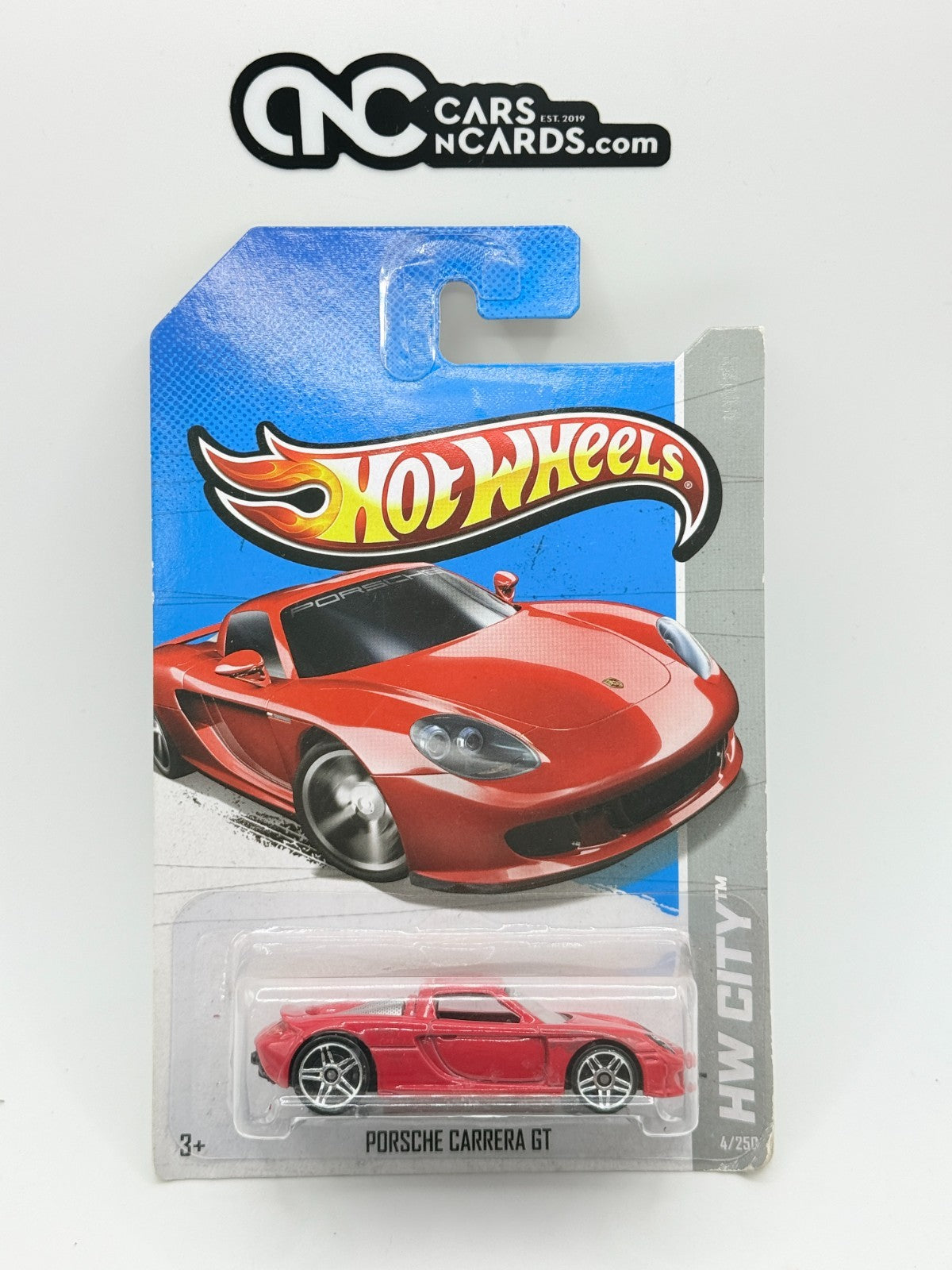 2013 Hot Wheels HW City Porsche Carrera GT Red