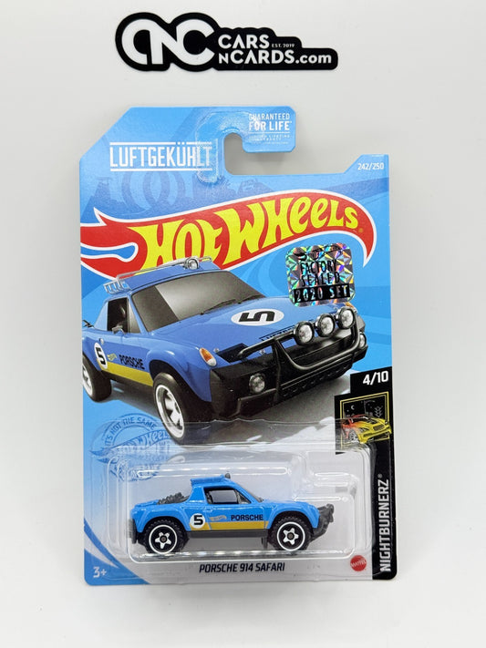 2020 Hot Wheels RLC Factory Sealed Nightburnerz 4/10 Porsche 914 Safari Blue