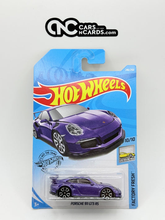 2019 Hot Wheels Factory Fresh Porsche 911 GT3 RS (Soft Corners)