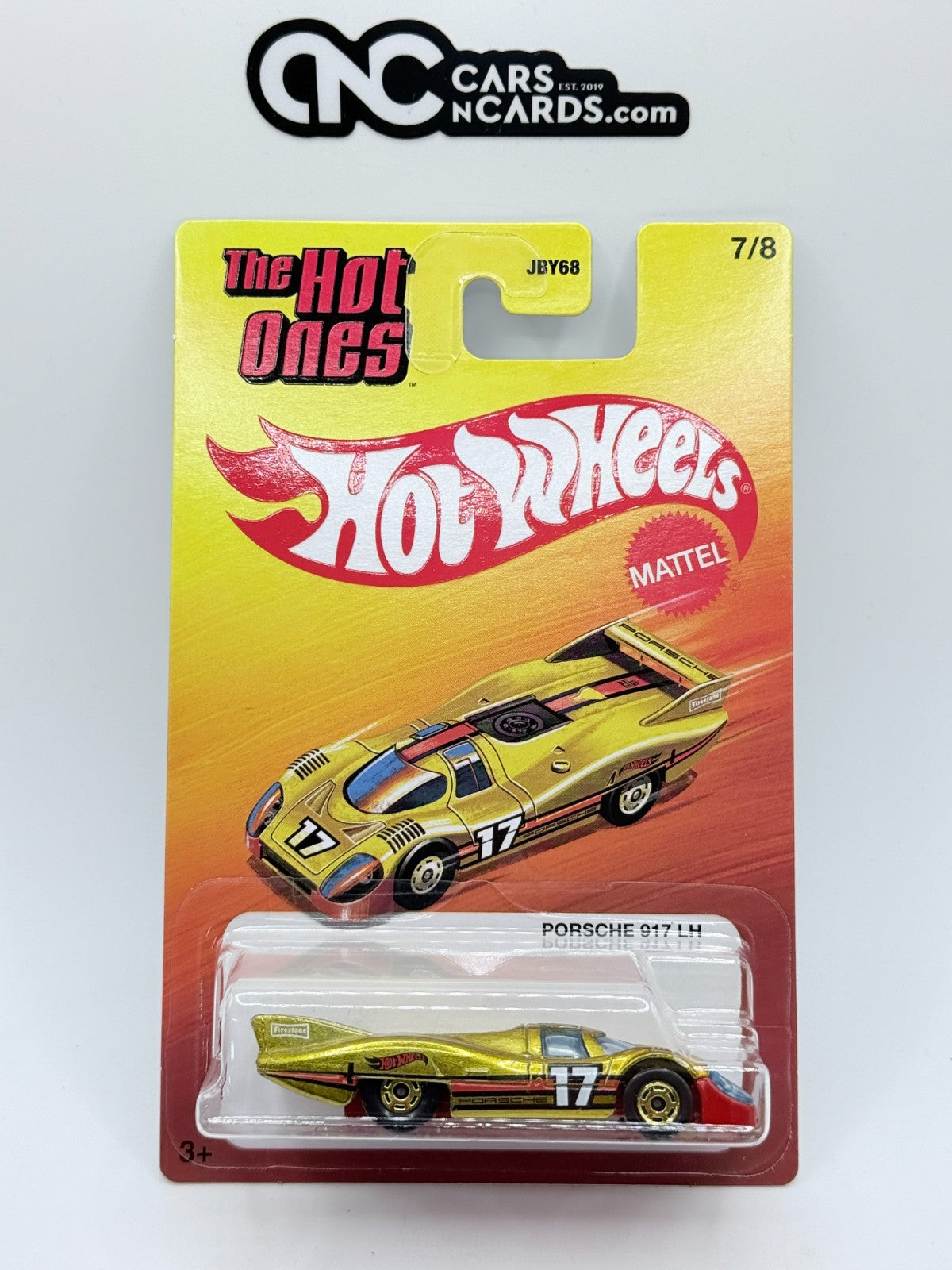 2025 Hot Wheels The Hot Ones 7/8 Porsche 917 LH Gold