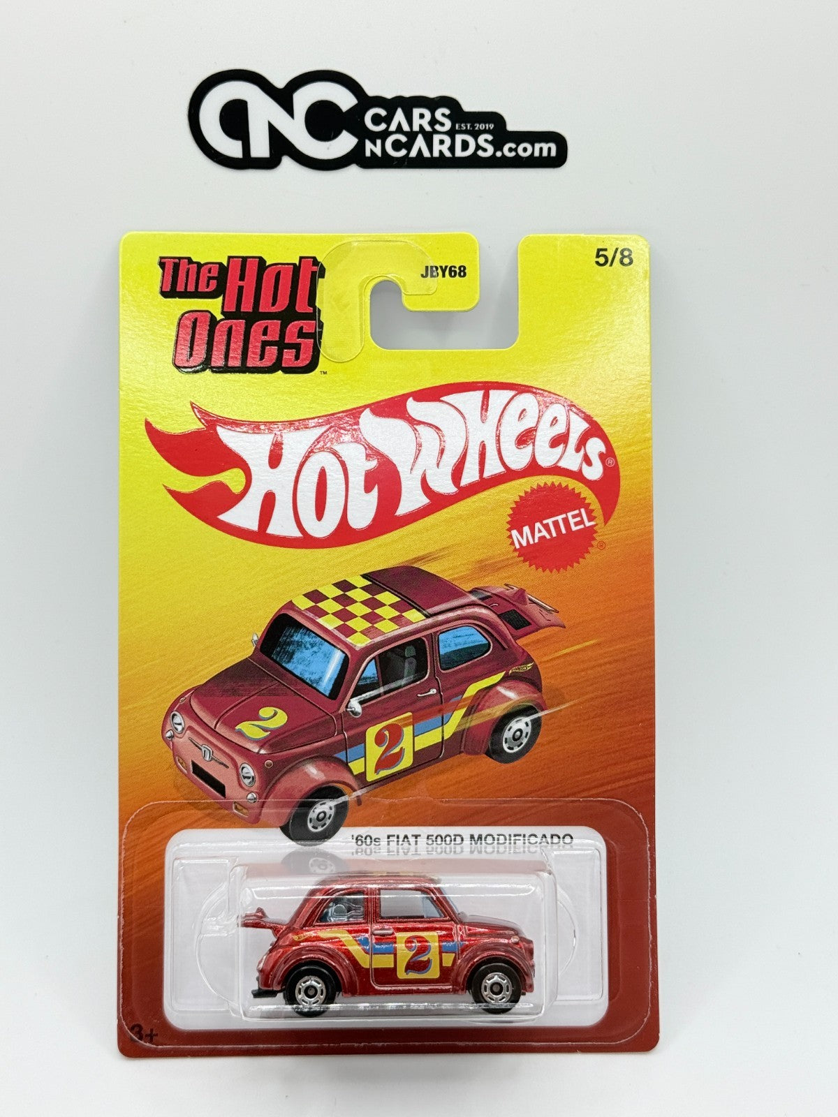 2026 Hot Wheels The Hot Ones 5/8 '60s Fiat 500D Modificado