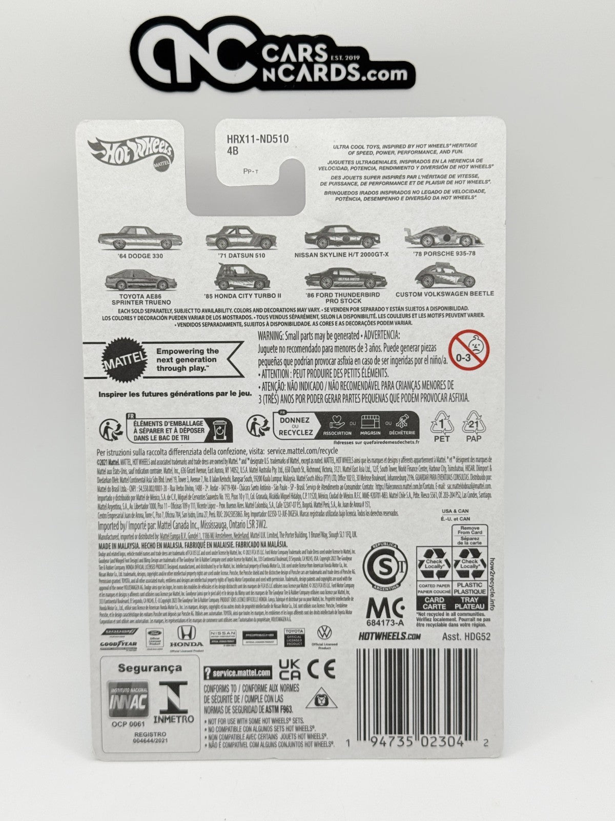 2023 Hot Wheels Ultra Hots 4/8 Porsche 935-78 Silver