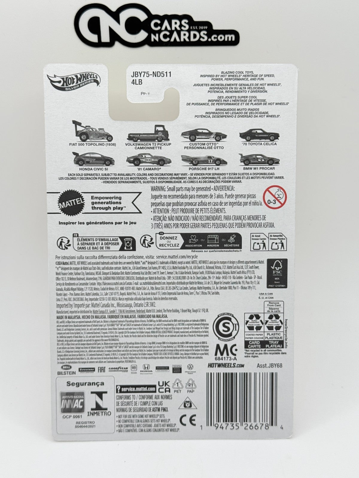 2025 Hot Wheels The Hot Ones 7/8 Porsche 917 LH Gold