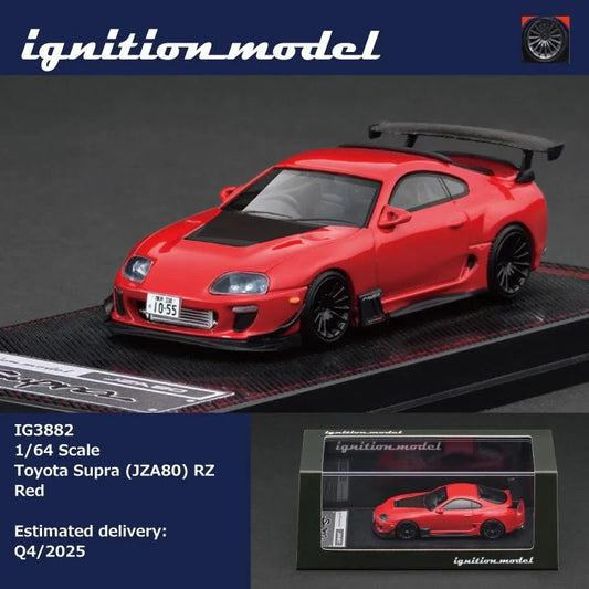 Ignition Model 1:64 Toyota Supra (JZA80) RZ Red Metallic IG3882