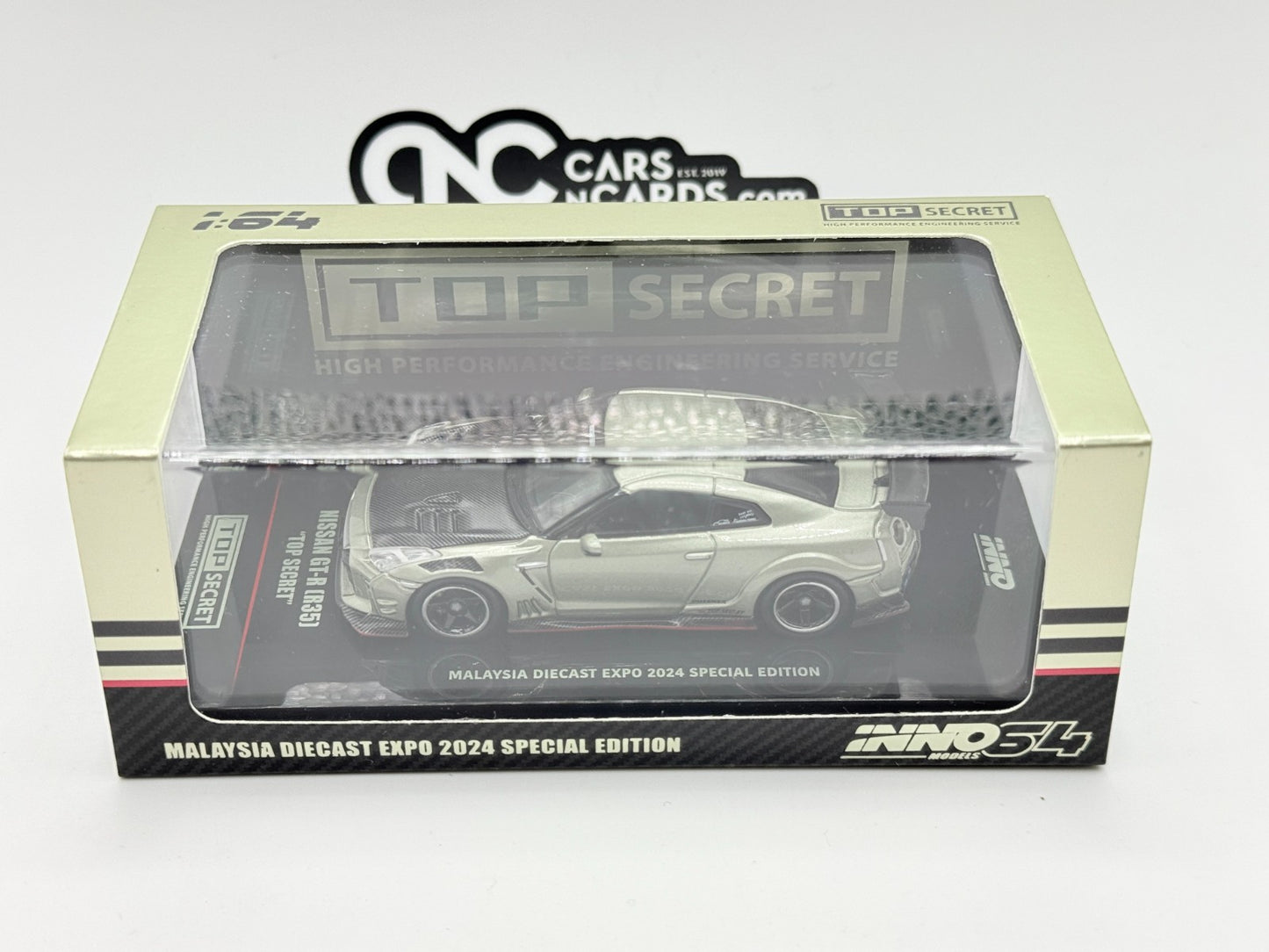 INNO64 1:64 Nissan GTR R35 Top Secret MDX 2024 Special Edition IN64-R35TS-MDX24